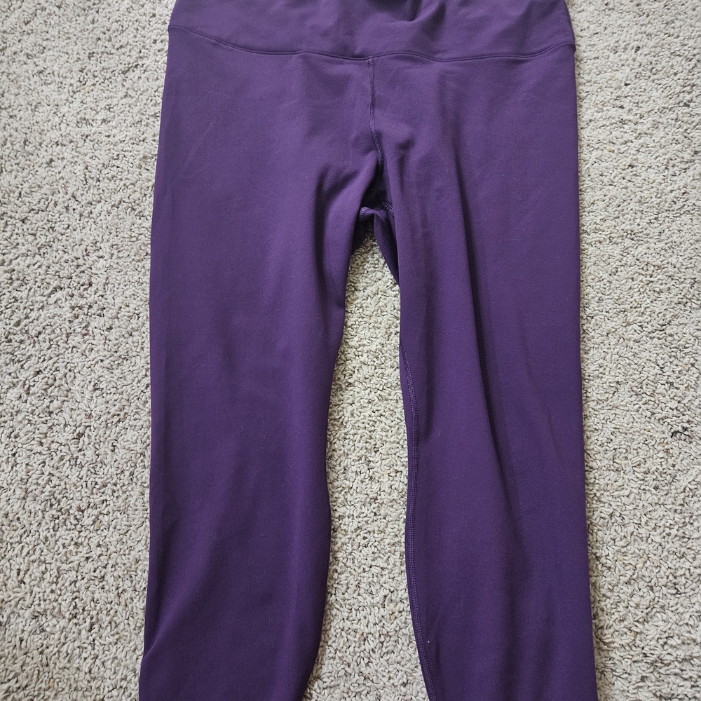 Fabletics PowerHold Purple Leggings